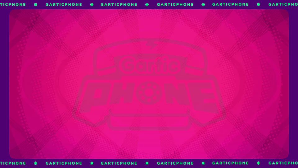 Официальная иллюстрация Gartic Phone для игры в рисунки и испорченный телефон
